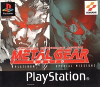 Metal Gear Solid / Metal Gear Solid: Special Missions (slipcover) Box Art