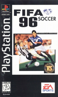 FIFA Soccer 96 (long box) Box Art