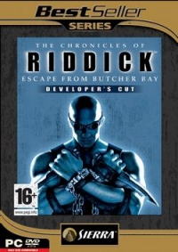 Chronicles of Riddick, The: Escape From Butcher Bay Developer's Cut - BestSeller Series Box Art
