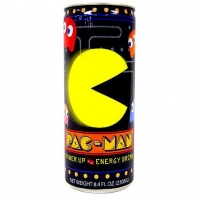 Pac-Man Power Up Energy Drink Box Art