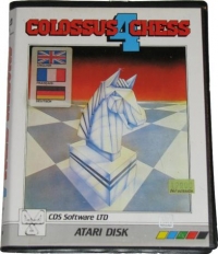 Colossus Chess 4 (disk) Box Art