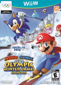 Mario & Sonic at the Sochi 2014 Olympic Winter Games Box Art