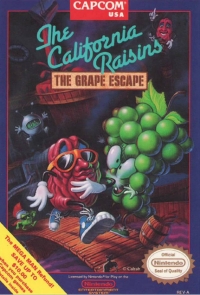 California Raisins, The: The Grape Escape Box Art