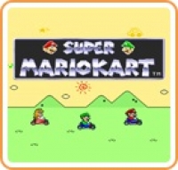 Super Mario Kart Box Art