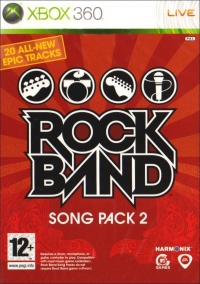 Rock Band: Song Pack 2 Box Art