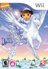 Dora the Explorer: Dora Saves The Snow Princess Box Art