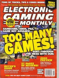 Electronic Gaming Monthly Number 150 Box Art