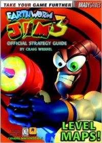 Earthworm Jim 3D - Official Strategy Guide Box Art