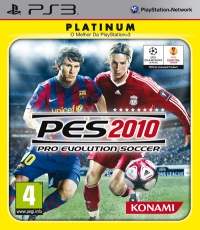 Pro Evolution Soccer 2010 - Platinum Box Art