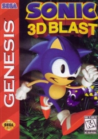 Sonic 3D Blast Box Art
