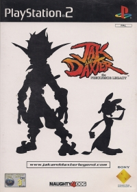 Jak and Daxter: The Precursor Legacy DVD Box Art