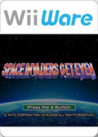 Space Invaders Get Even Box Art