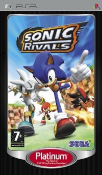 Sonic Rivals - Platinum Box Art