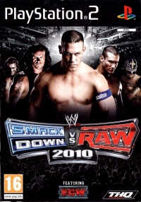 WWE Smackdown vs Raw 2010 Box Art