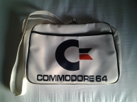 Commodore 64 Retro faux leather Messenger Bag Box Art