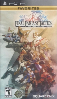 Final Fantasy Tactics: The War of the Lions - Favorites Box Art