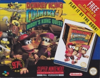 Donkey Kong Country 2: Diddy's Kong Quest (Play it by the Book) Box Art
