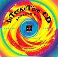 Interactive CD Sampler Pack Volume Three (SCUS-94959 / 1 ring hub) Box Art