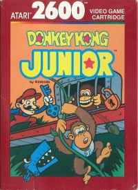 Donkey Kong Junior (Red Label) Box Art