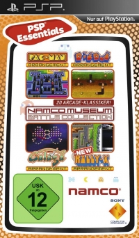 Namco Museum: Battle Collection - PSP Essentials [DE] Box Art
