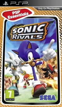 Sonic Rivals - PSP Essentials Box Art
