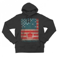 Space Invaders Alien-Spangled Banner hooded sweater Box Art