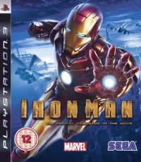 Iron Man: The Official Videogame of the Movie Box Art