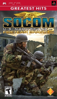 SOCOM: U.S. Navy SEALs: Fireteam Bravo 2 - Greatest Hits Box Art