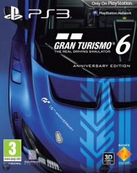 Gran Turismo 6: Anniversary Edition Box Art