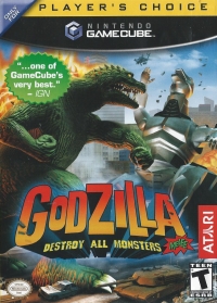 Godzilla: Destroy All Monsters Melee - Player's Choice Box Art
