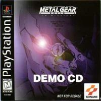 Metal Gear Solid: VR Missions Demo CD Box Art