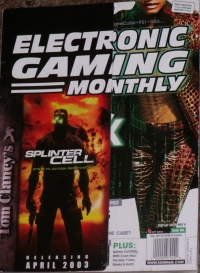 Electronic Gaming Monthly Issue 166 Box Art