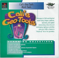 Lightspan Educational Disc: Cali's Geo Tools 1 Box Art