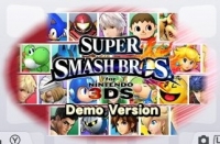 Super Smash Bros. for Nintendo 3DS Special Demo Box Art
