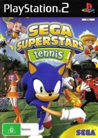 Sega Superstars Tennis Box Art