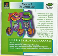 Lightspan Educational Disc: K9.5 Adventure 4: The Tail-Wag Tour! Box Art