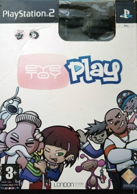 EyeToy: Play (box / This Pack Contains) Box Art