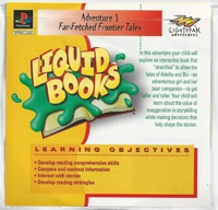 Lightspan Educational Disc: Liquid Books Adventure 3: Far-Fetched Frontier Tales Box Art