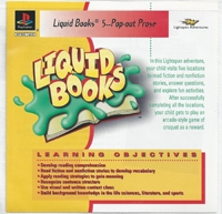 Lightspan Educational Disc: Liquid Books 5: Pop-out Prose Box Art