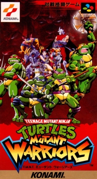 Teenage Mutant Ninja Turtles: Mutant Warriors Box Art