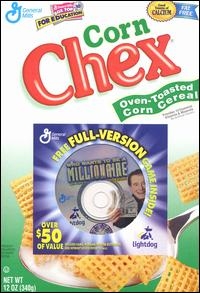 Who Wants to Be a Millionaire CD-ROM 1st Edition (General Mills) Box Art