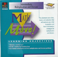 Lightspan Educational Disc: Math on the Move! 2: Intermediate Multiplication / Division Box Art