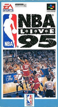 NBA Live 95 Box Art