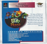Lightspan Educational Disc: P.K.'s Place Adventure 1: Party on the Patio! Box Art