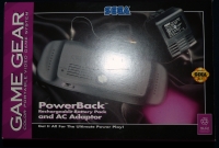 Sega PowerBack and AC Adaptor [US] Box Art