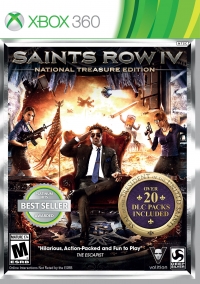 Saints Row IV - National Treasure Edition - Platinum Hits Box Art