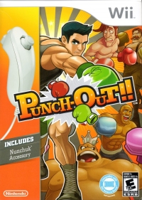 Punch-Out!! (Includes Nunchuk Accessory) Box Art