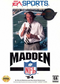 Madden NFL '94 (Limited Edition) Box Art
