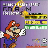 Mario's Early Years CD ROM Collection Box Art
