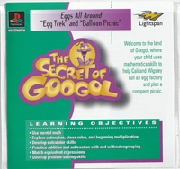 Lightspan Educational Disc: The Secret of Googol: Eggs All Around: Egg Trek and Balloon Picnic Box Art